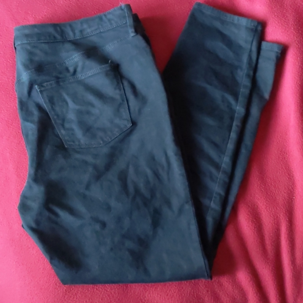 Black High Rise Skinny Jeans